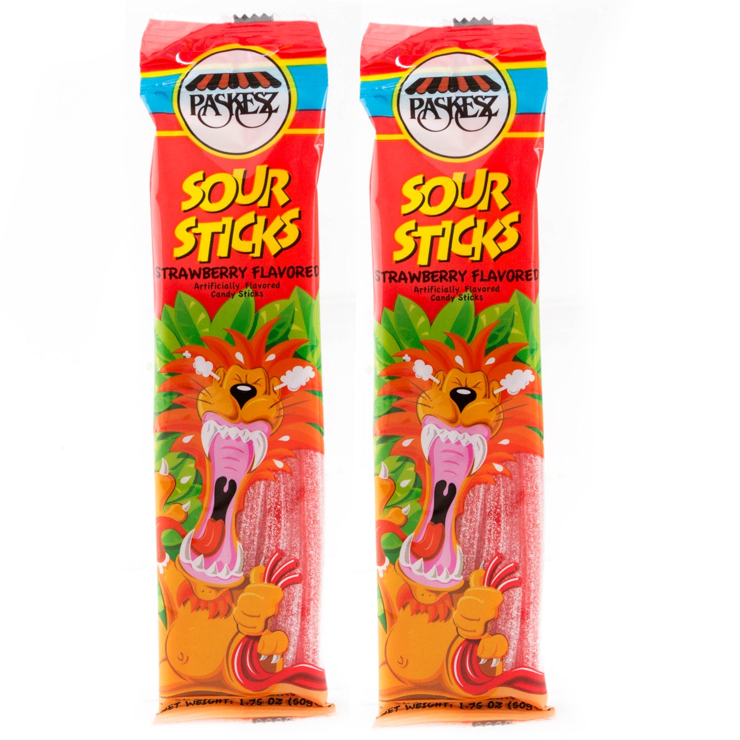 1.75 oz Sour Sticks - Strawberry