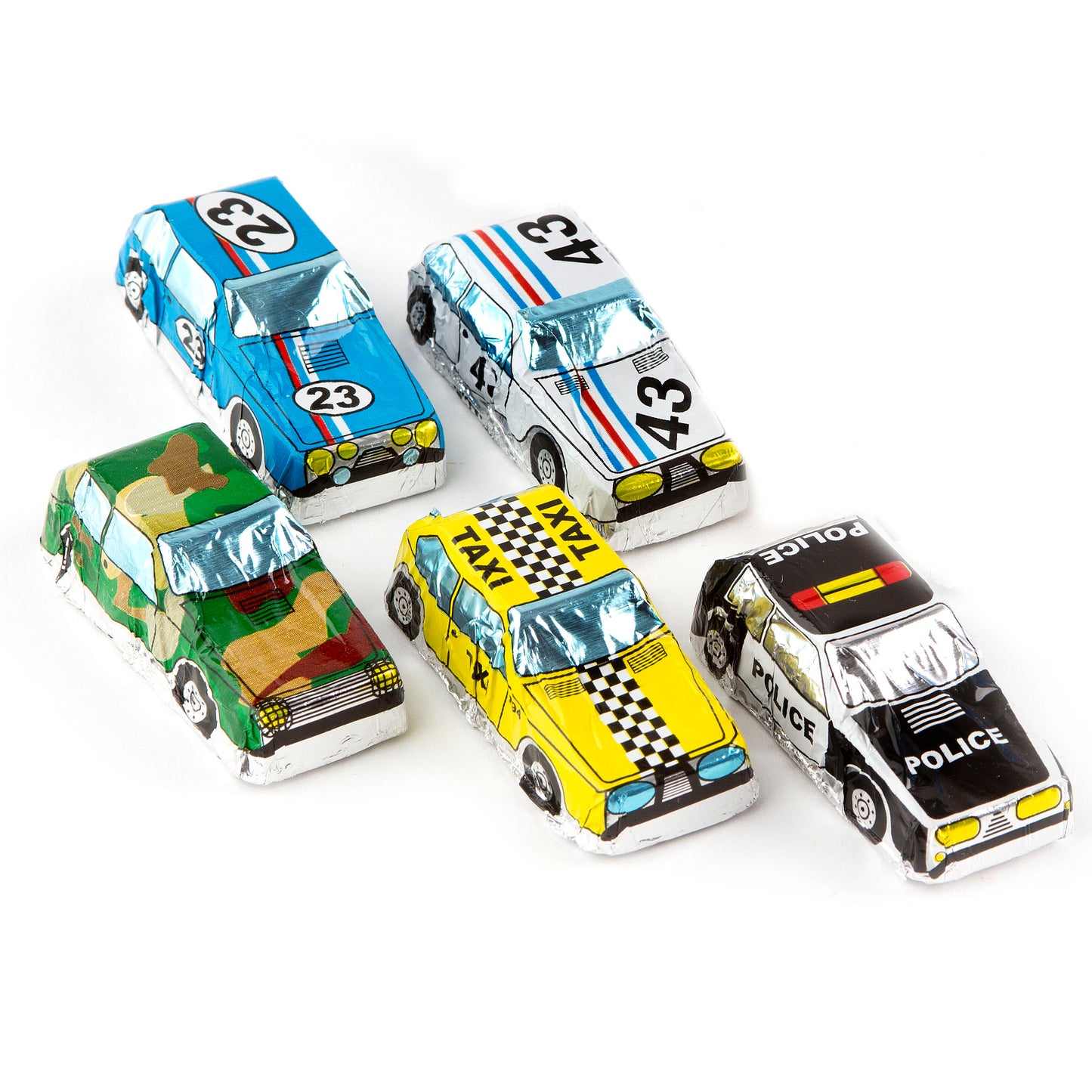 Milk Chocolate Mini Cars Box