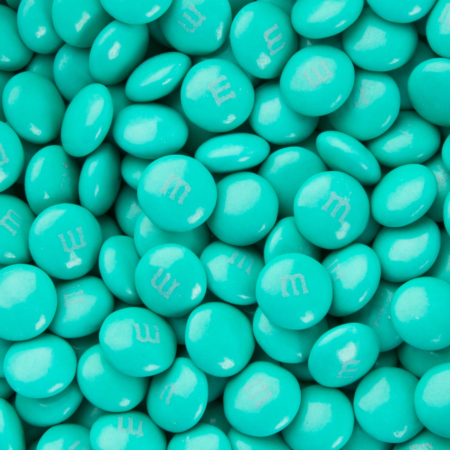 Aqua M&M's Chocolate Candy (Chalav Stam)
