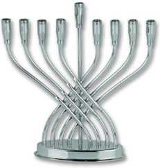 Silver Plated Menorah