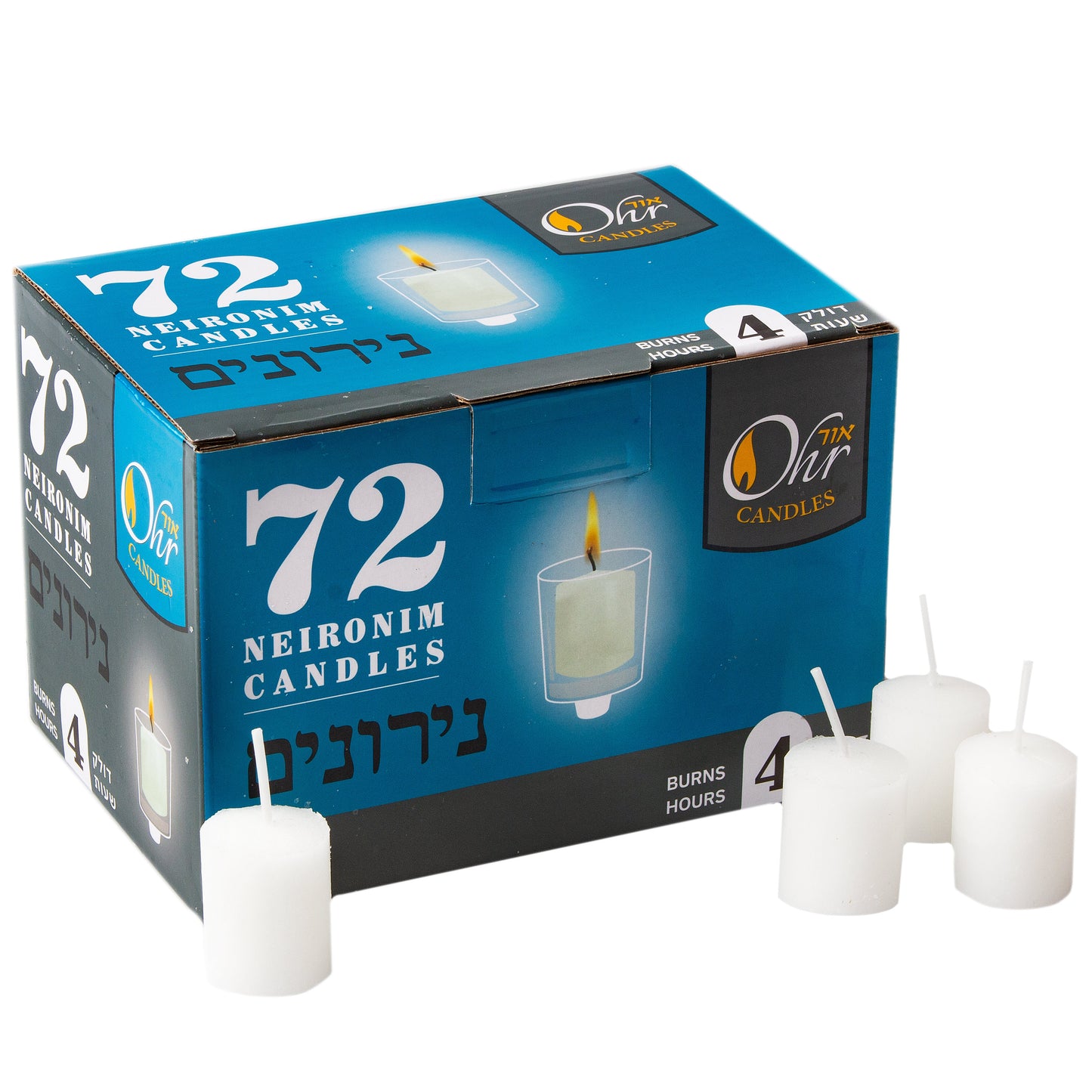 Neronim 4-Hour Candles - 72CT