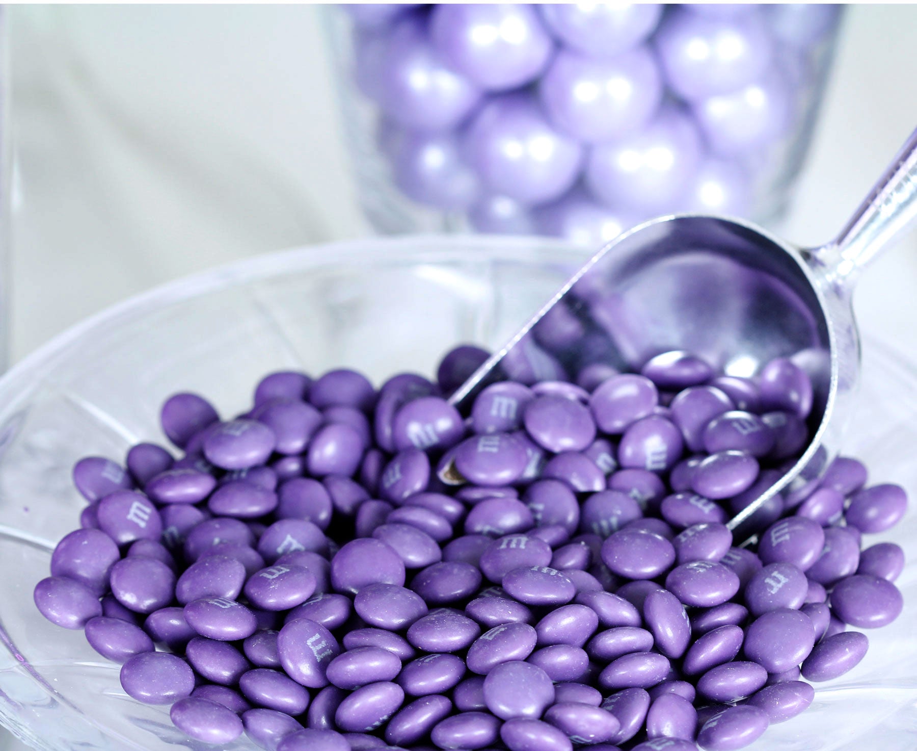 Purple M&M's Chocolate Candy