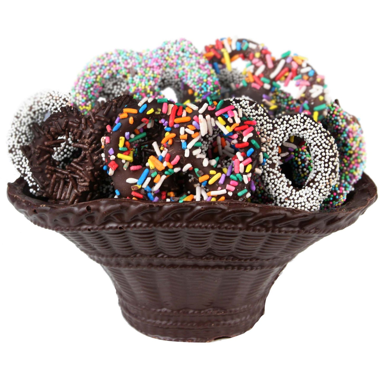 Chocolate Pretzel Dark Chocolate Basket