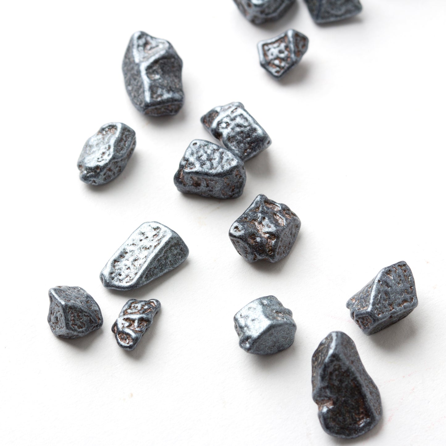 Silver Chocolate Rock Nuggets