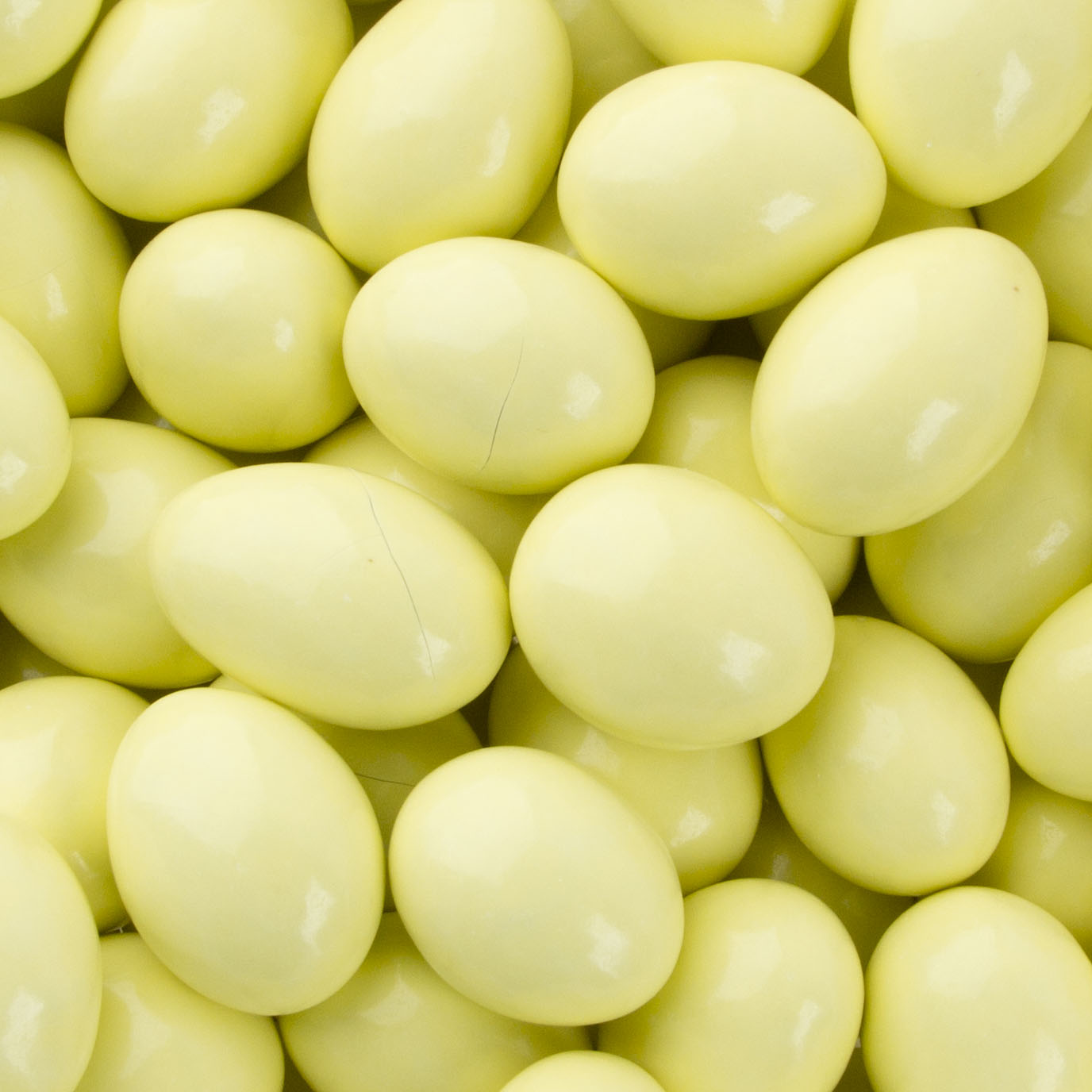 Pastel Yellow Chocolate Almonds