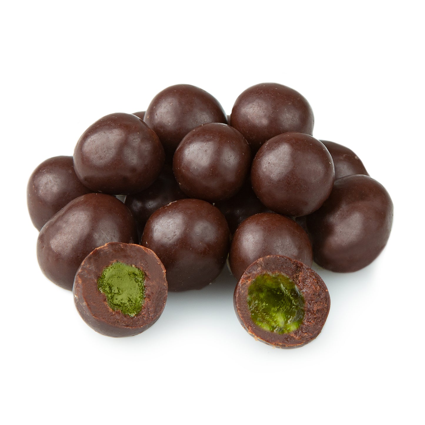 Dark Chocolate Covered Mint Balls