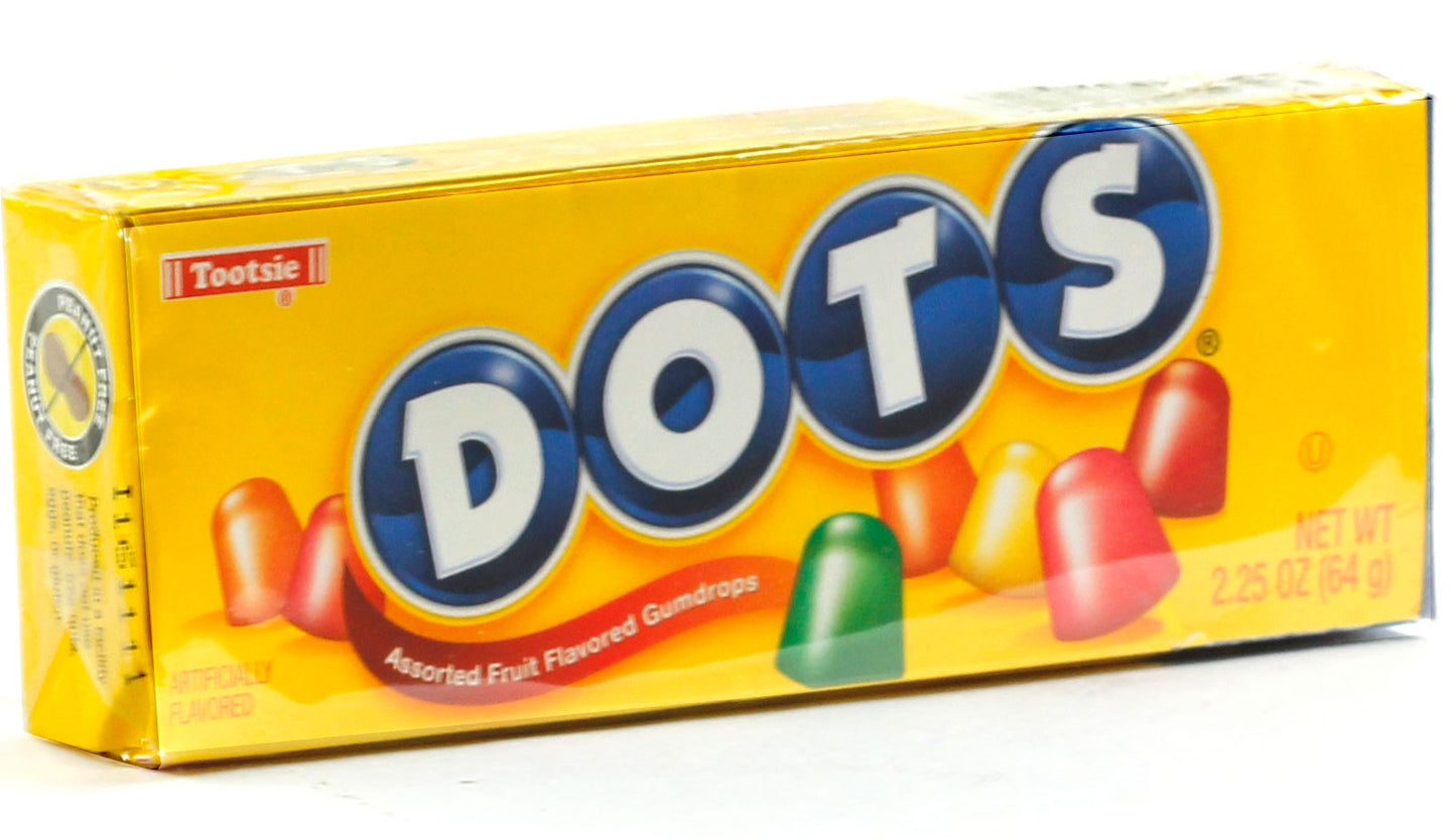 Tropical Dots Gumdrops Candy - 24/2.25 oz Case