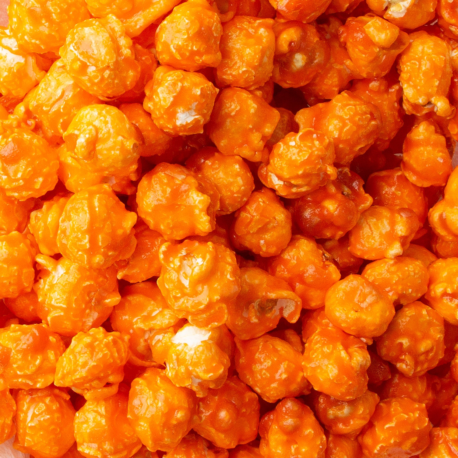 Orange Candy Coated Popcorn - Orange - Oh! Nuts