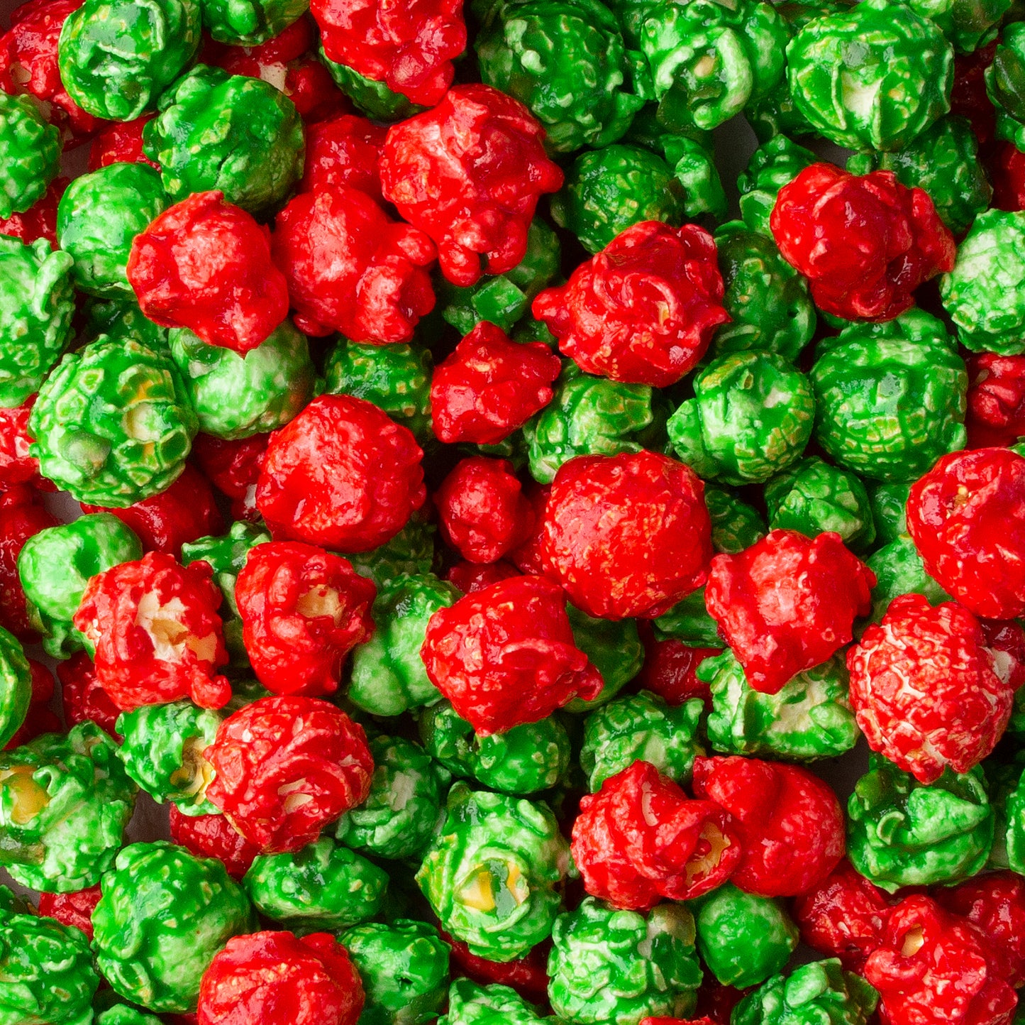 Christmas Candy Coated Popcorn