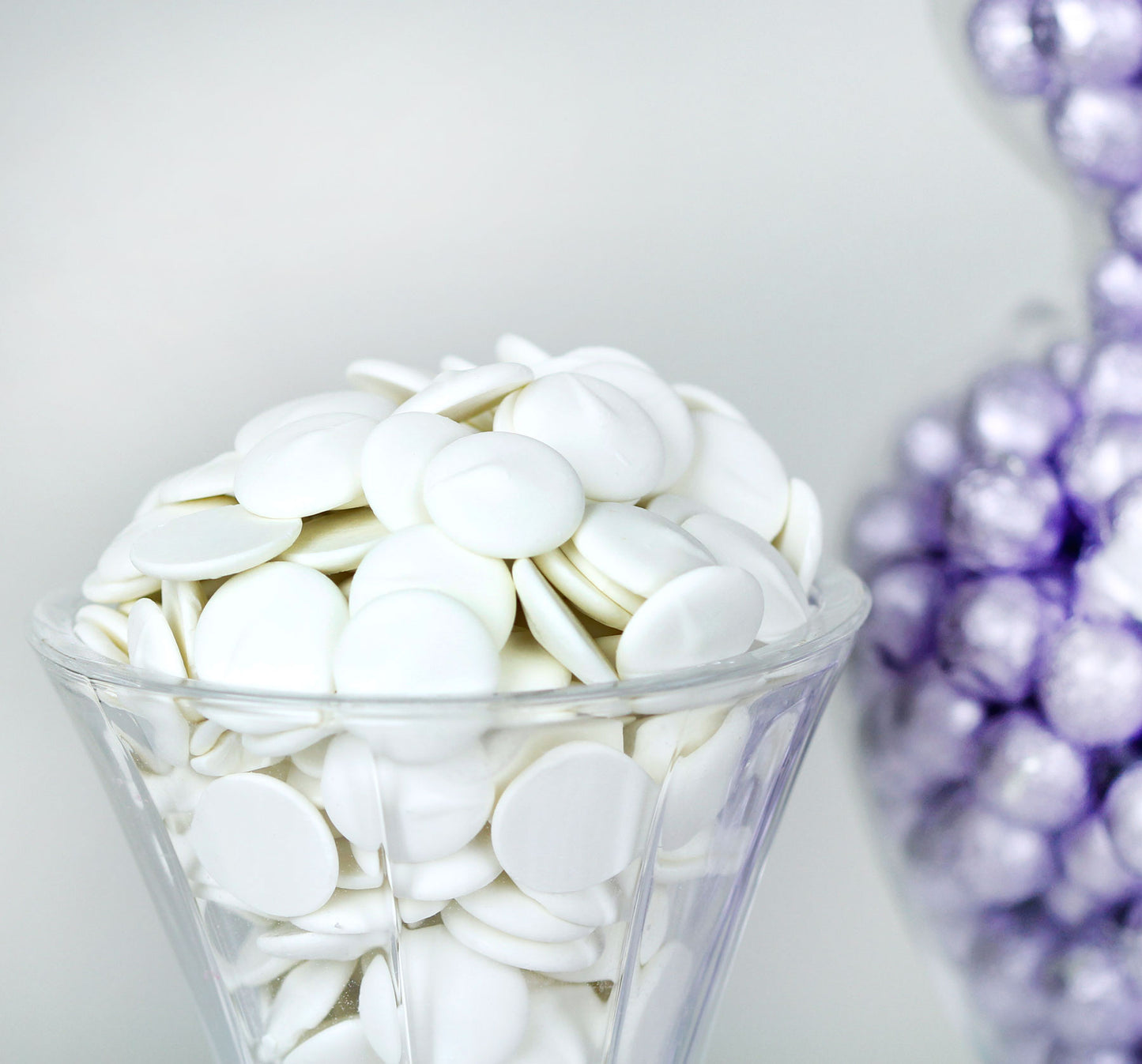 Super White Melting Chocolate Wafers