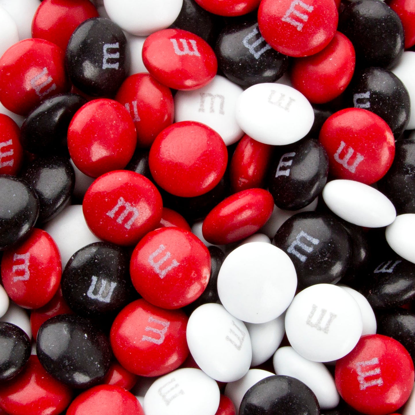 Red, Black & White M&M's Chocolate Candy (Chalav Stam)