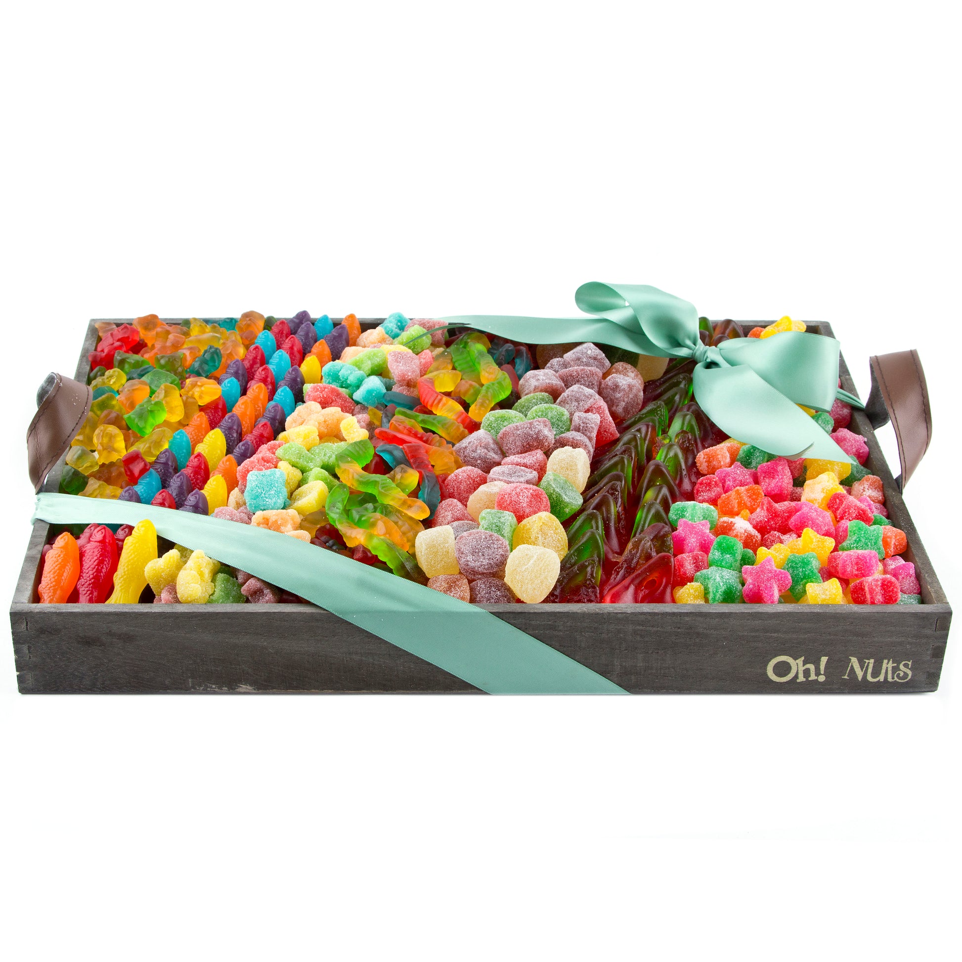 Candy Line-Up Gift Basket - large 12