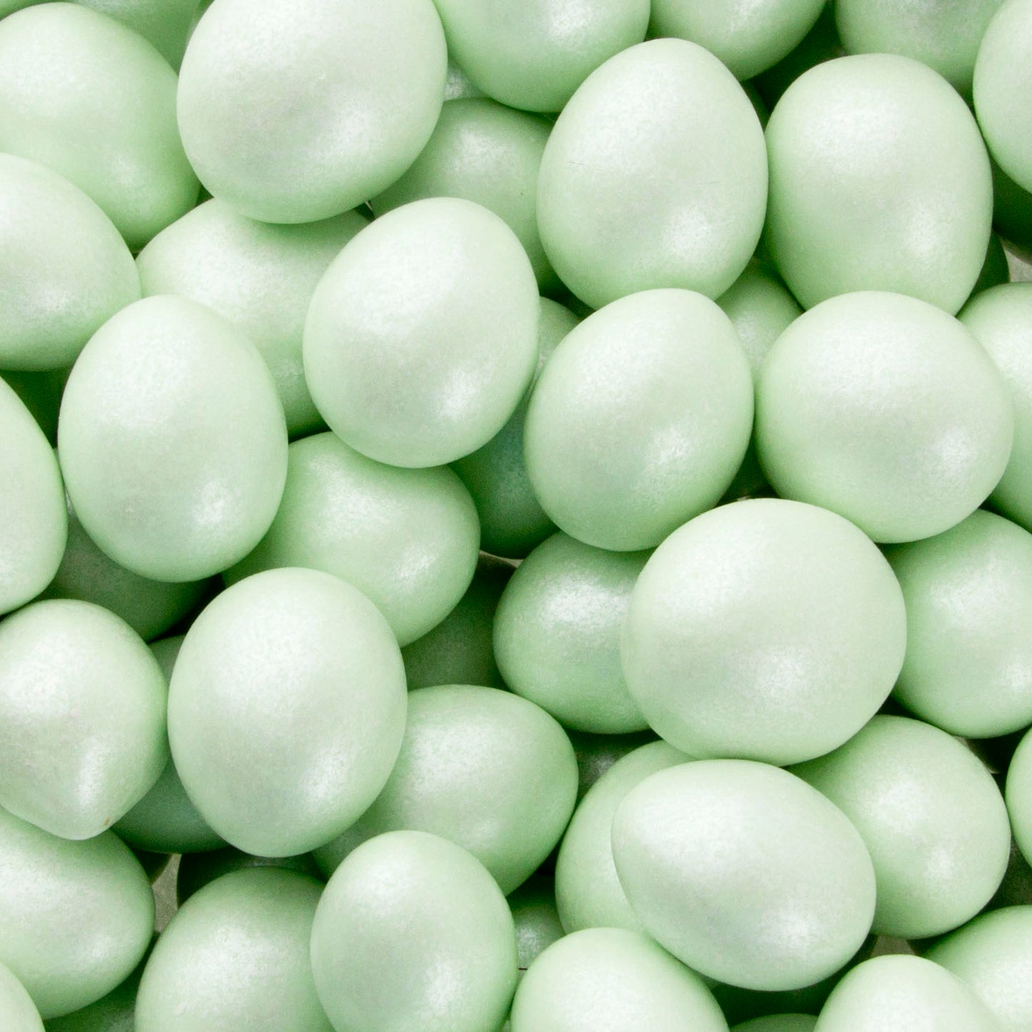 Pastel Green Sparkle Chocolate Jordan Almonds