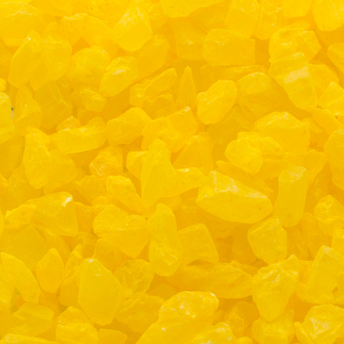 Yellow Rock Candy Gems - Lemon