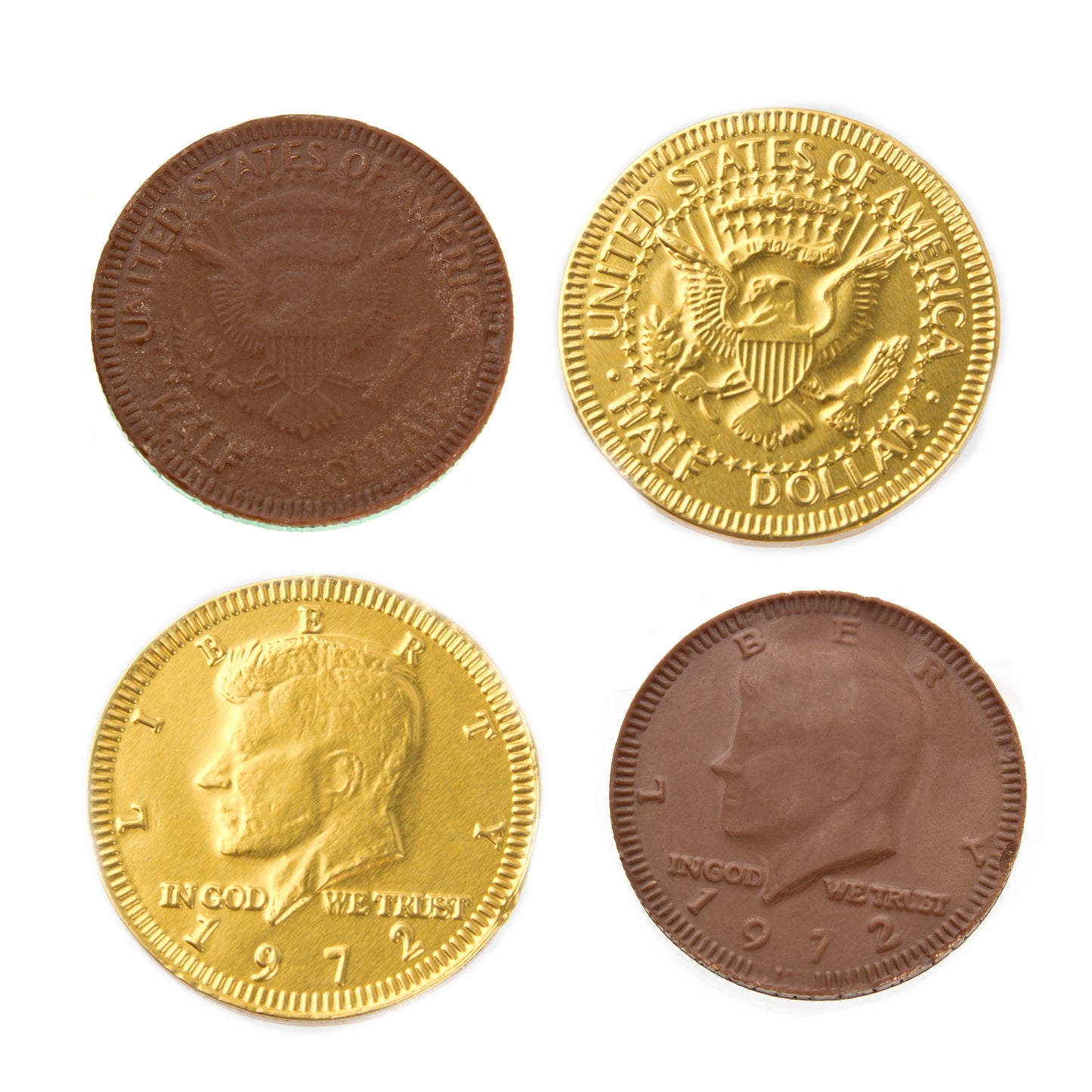 Gold Chocolate Coins - 1 LB Bag