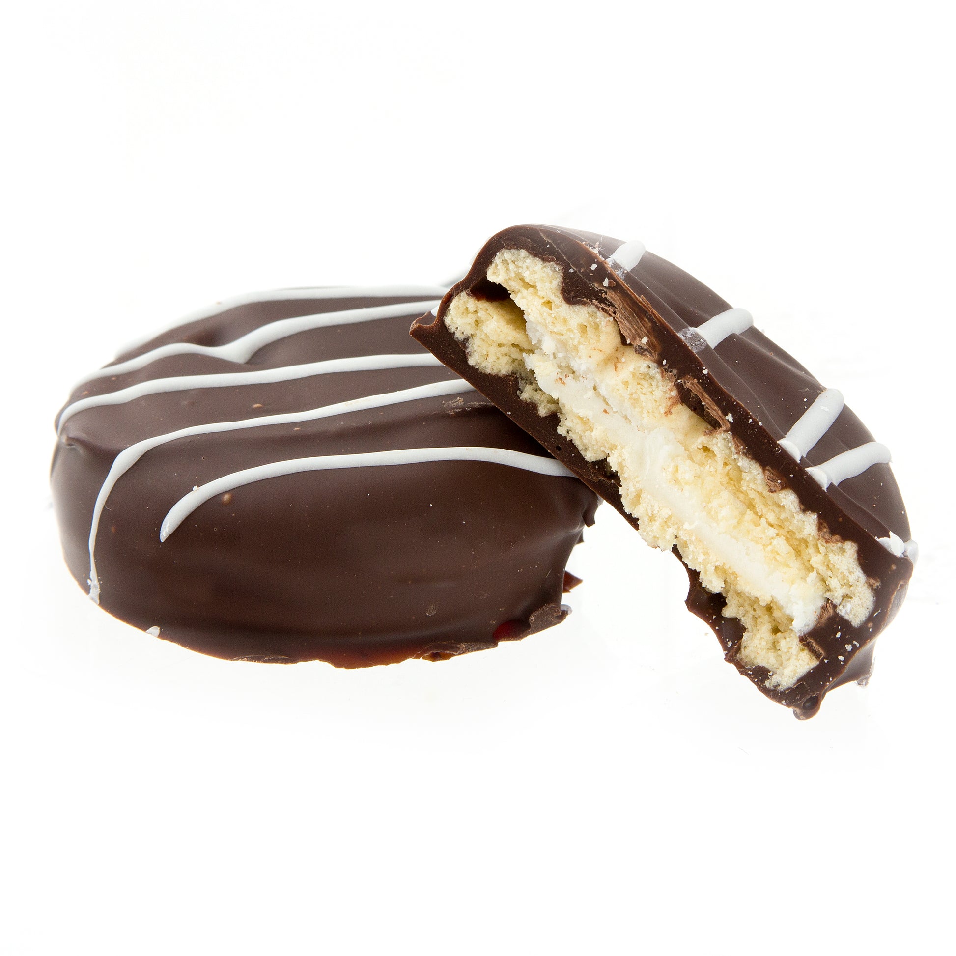 Black&White Chocolate Coated Sandwich Cookies