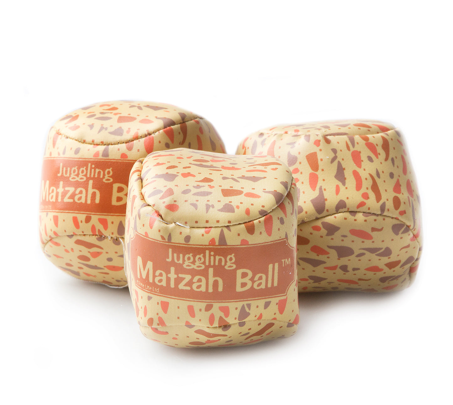 Matzah Ball Juggling Balls - 3Ct