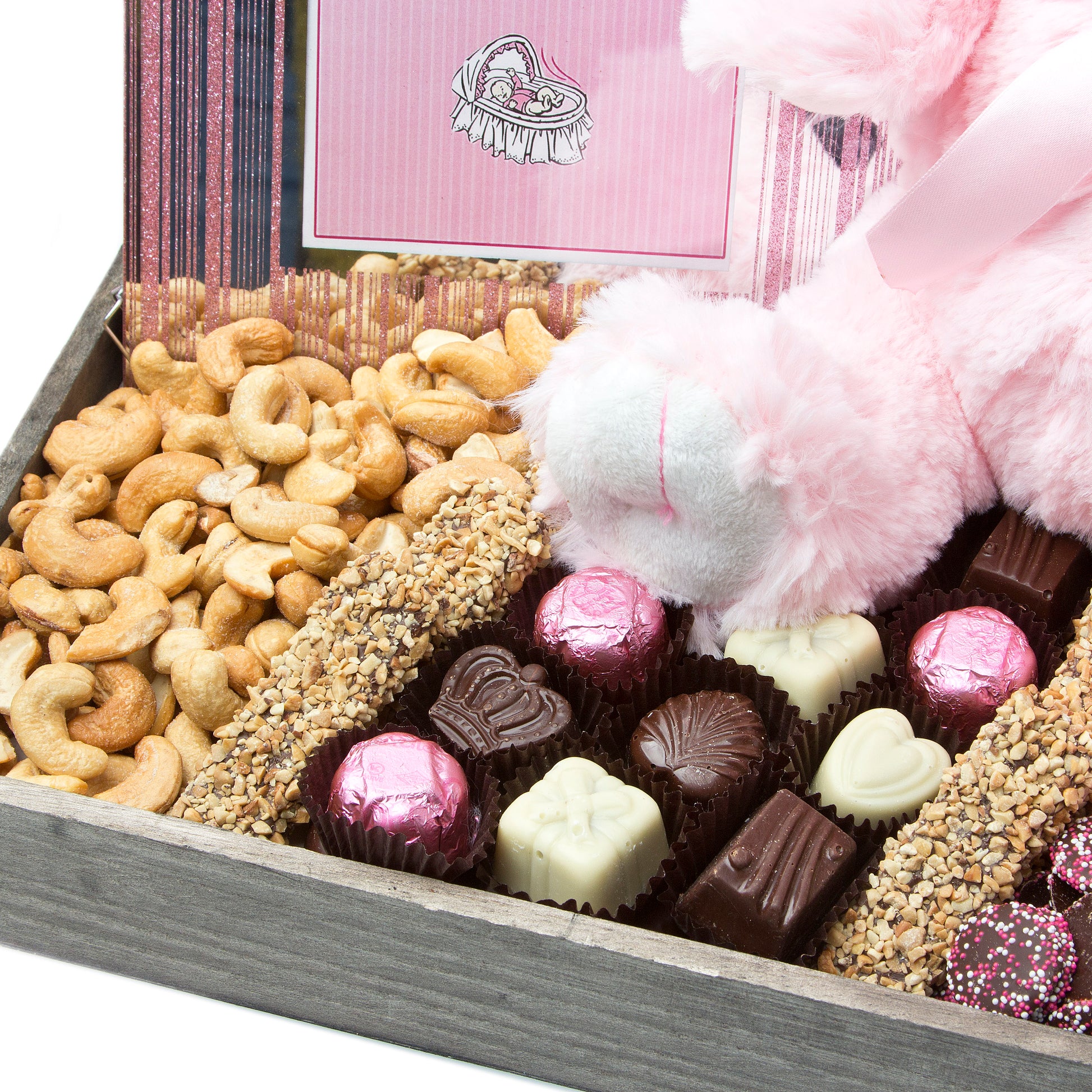 Baby Girl Gift Basket - Large 18"