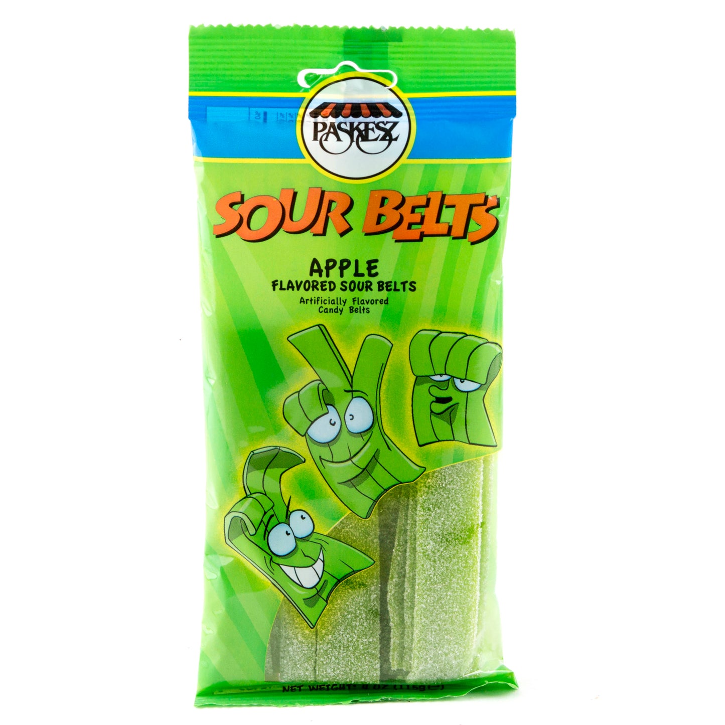 4 oz Sour Belts - Apple