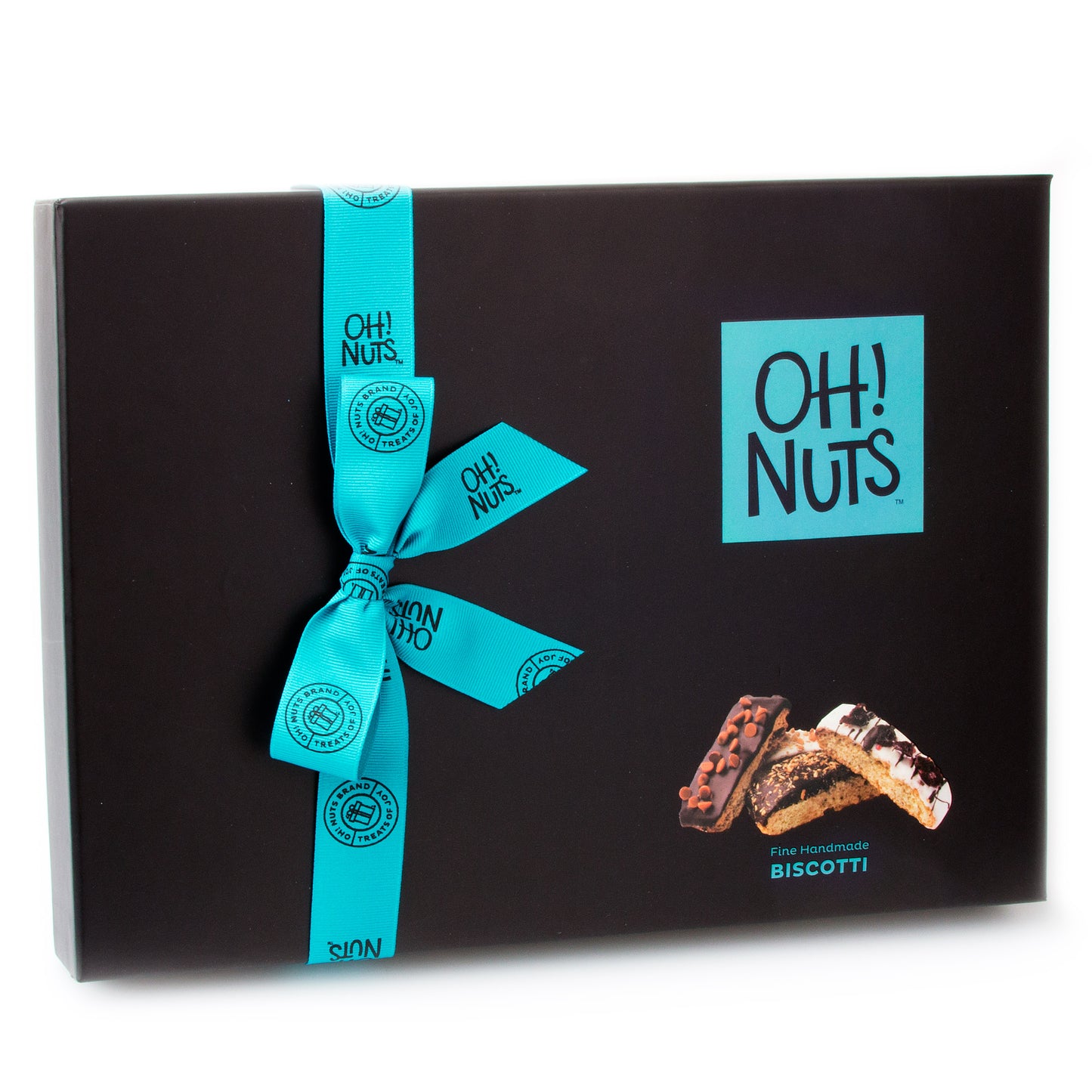 Handmade Chocolate Biscotti Gift Box - 9 Variety / 18CT