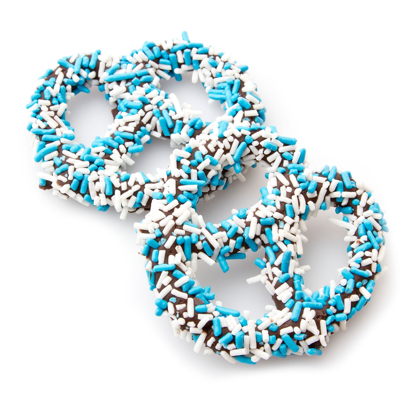 Belgian Chocolate Covered Pretzels Sprinkles