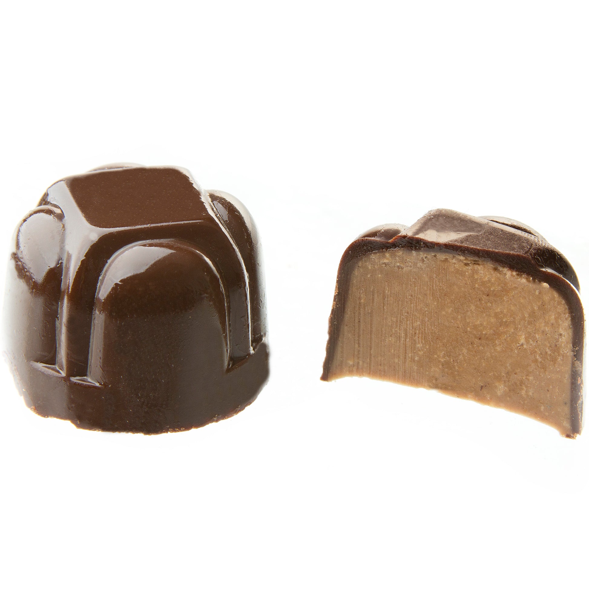 Non-Dairy Hazelnut Blue Foiled Chocolate Truffles - 5 LB