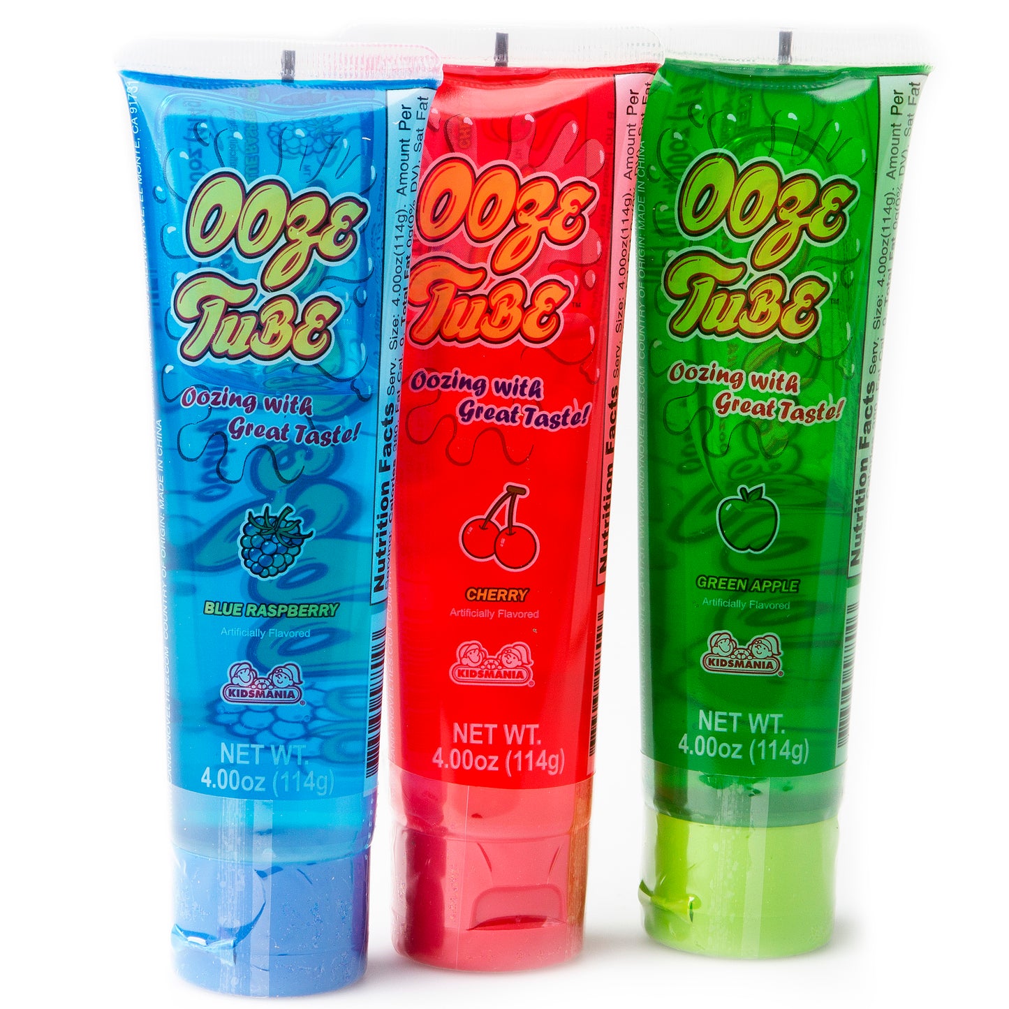 Ooze Tubes Candy - 12CT