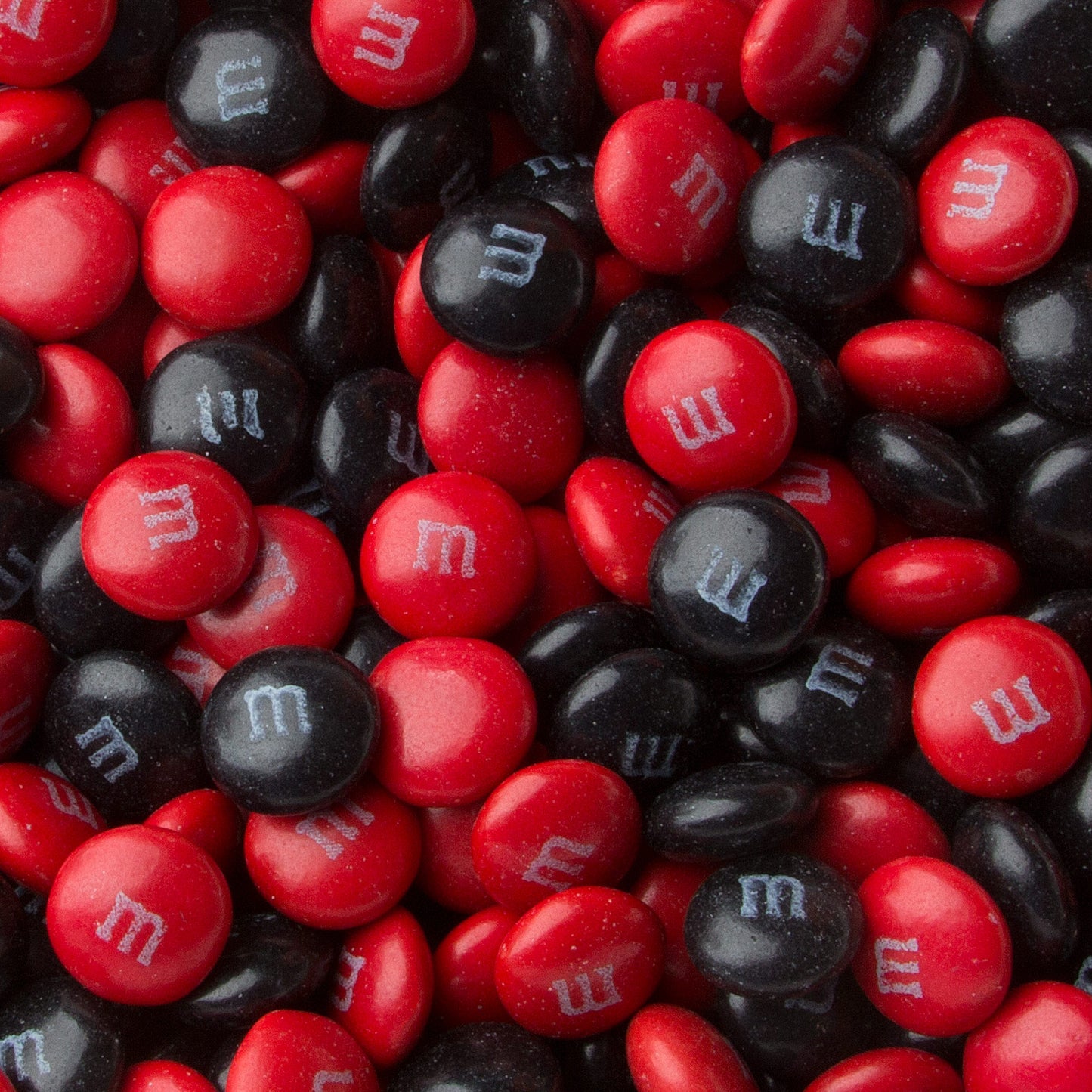 Black and Red M&M's Chocolate Candy