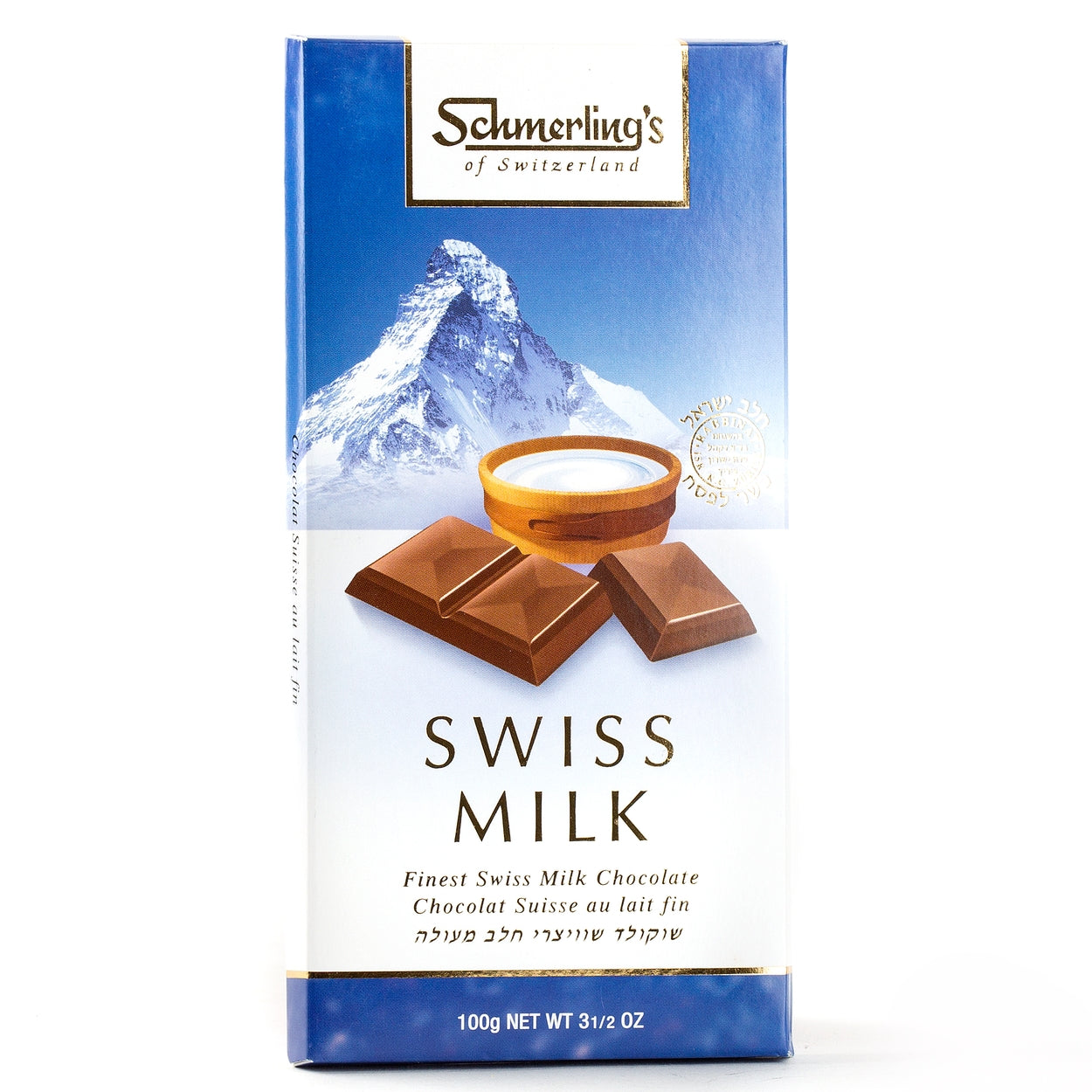 Schmerling's Swiss Milk Chocolate Bar