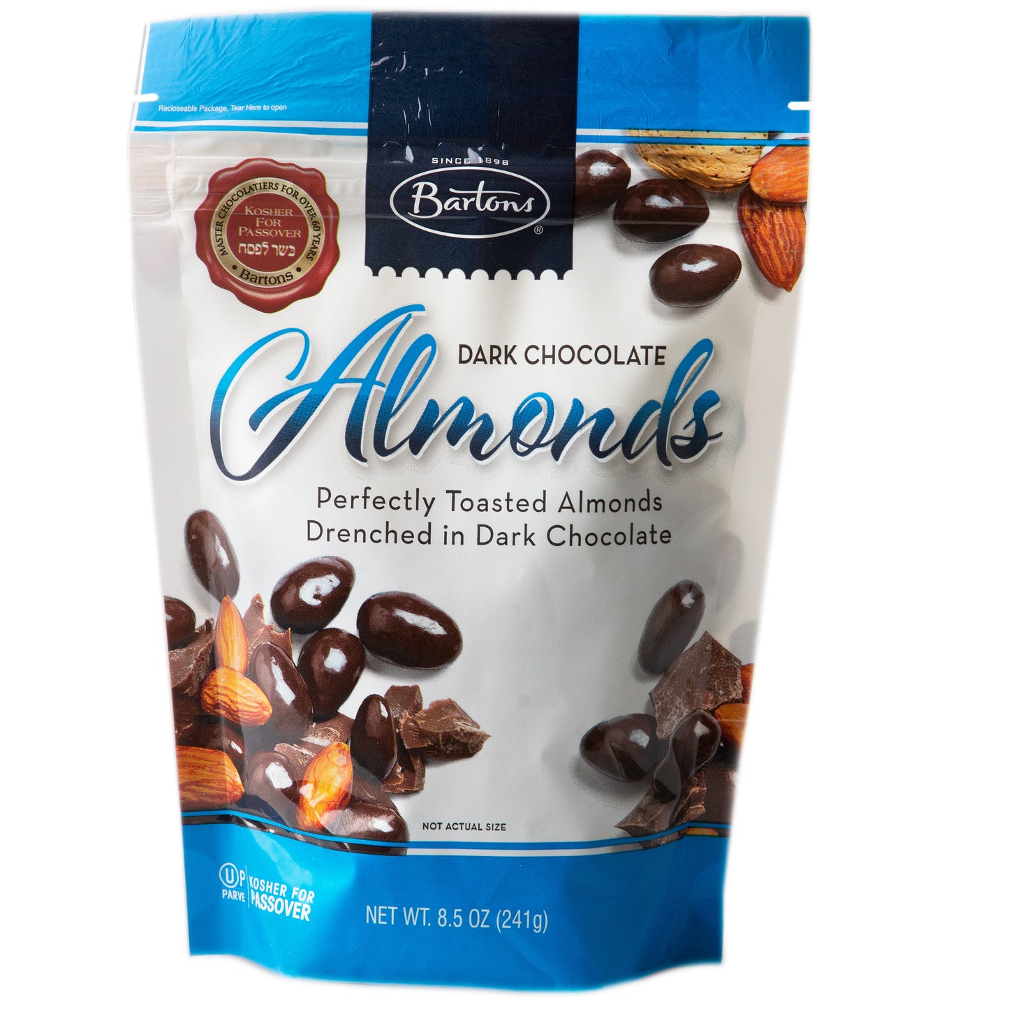 Bartons Dark Chocolate Covered Almonds - 8.5oz Bag