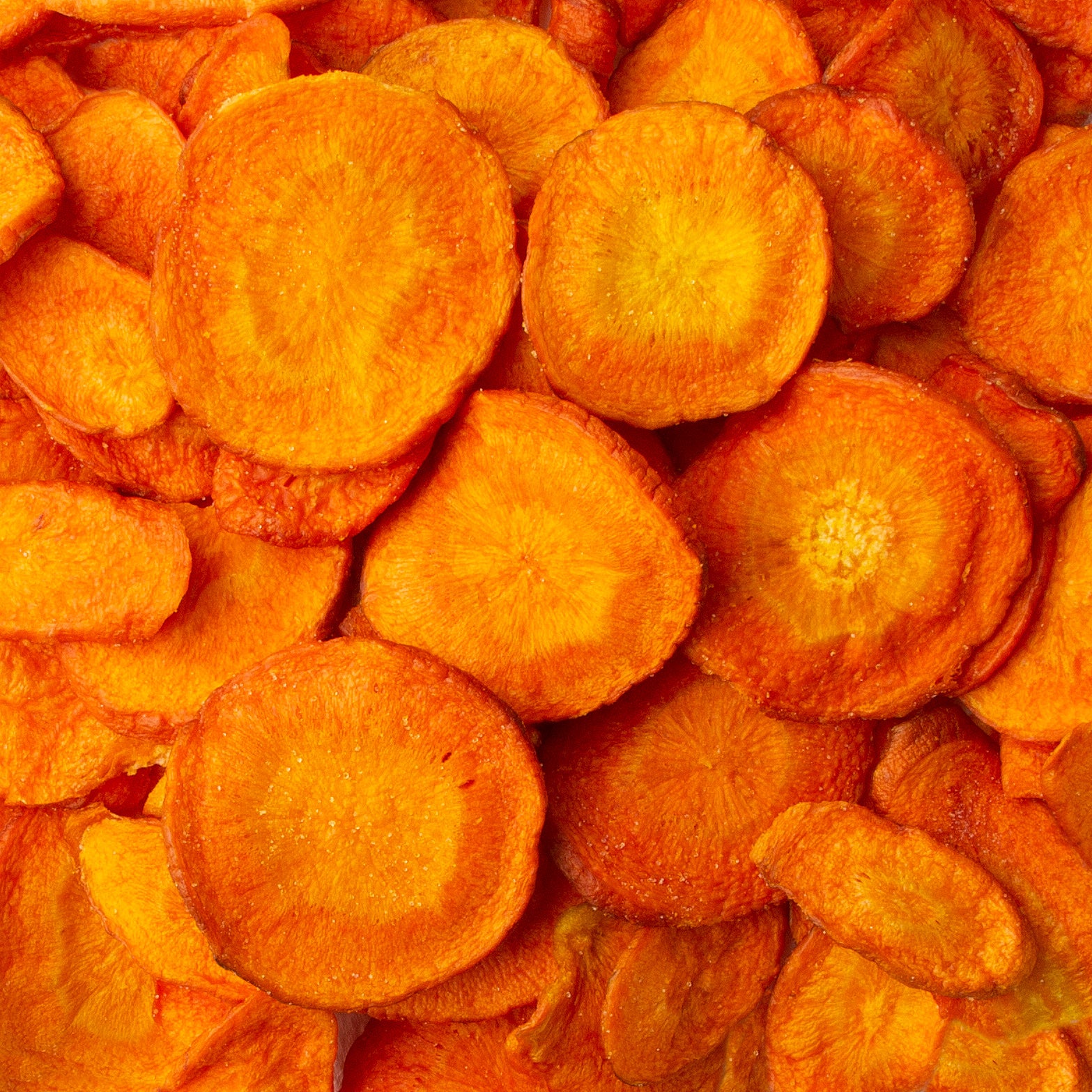 Dried Carrot Chips