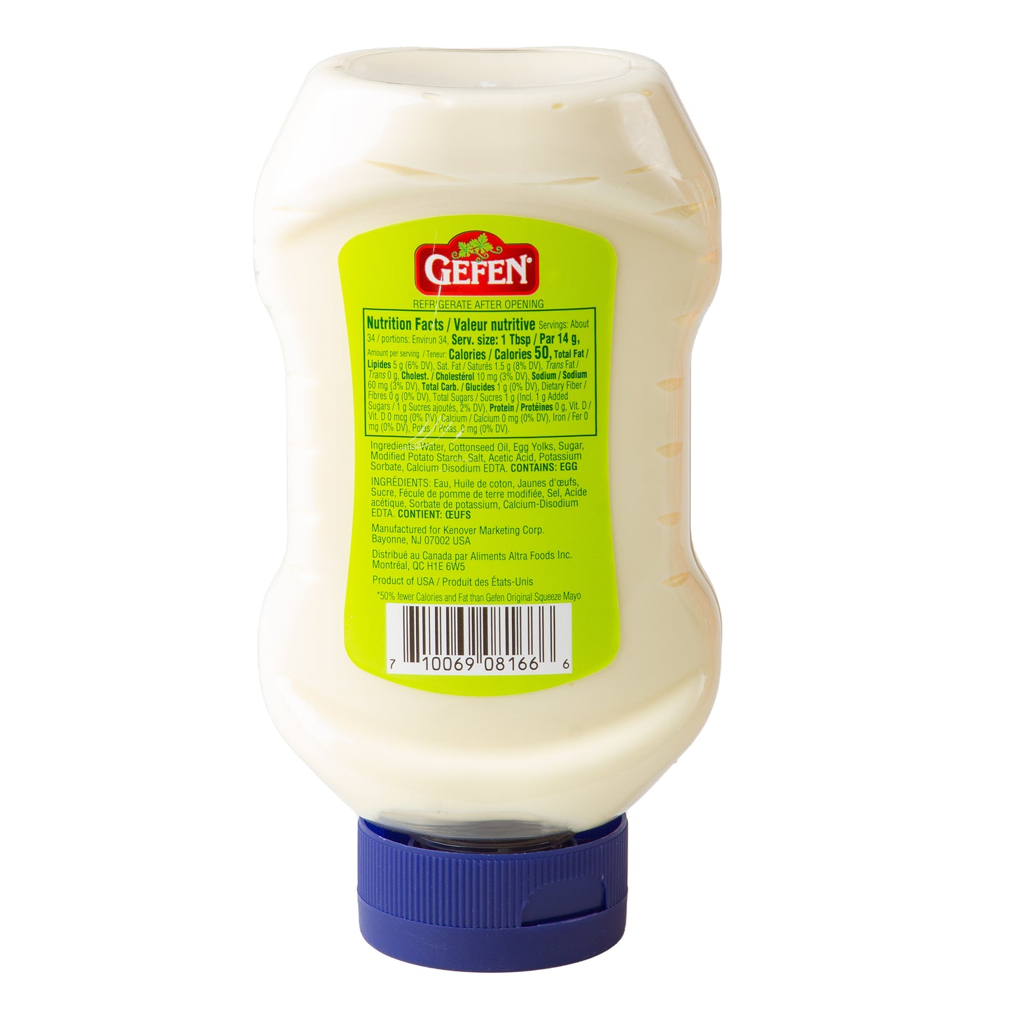 Passover Light Mayonnaise Squeeze Bottle - 17FL Oz