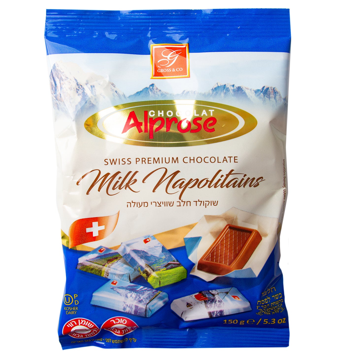Milk Chocolate Napolitains - 5.3oz Bag