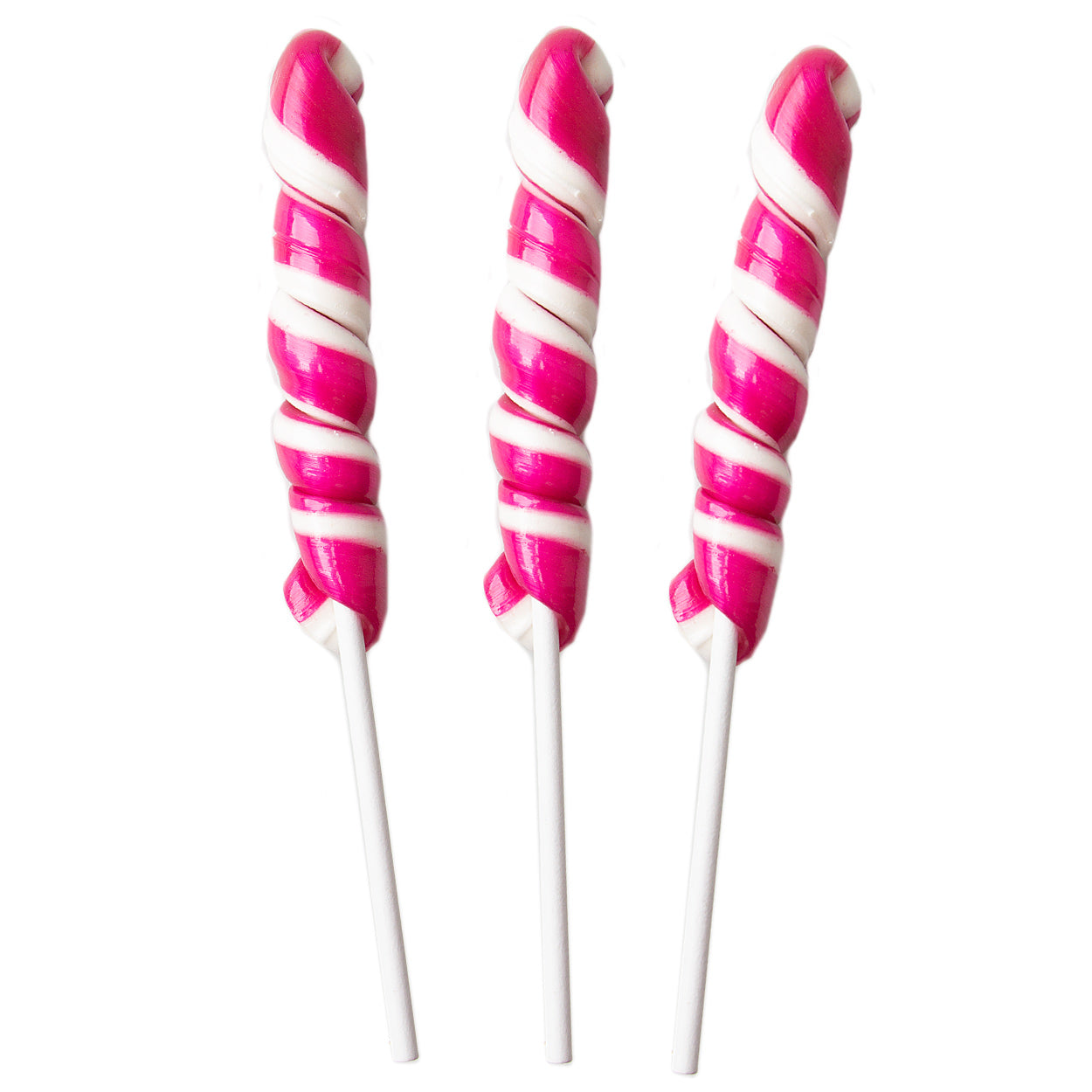 Mini Fuchsia Unicorn Lollipops - 24CT