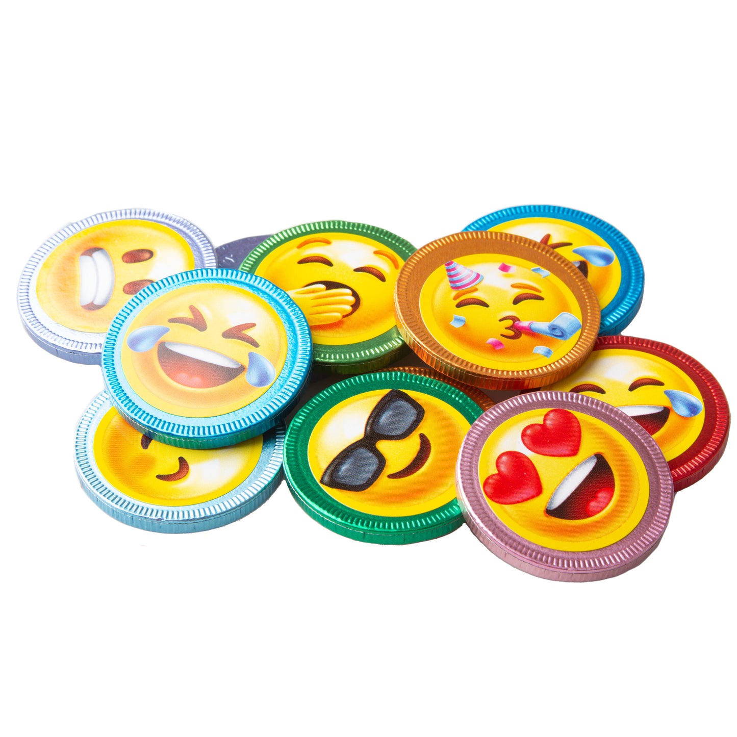 Nut-Free Chanukkah Emoji Chocolate Coins