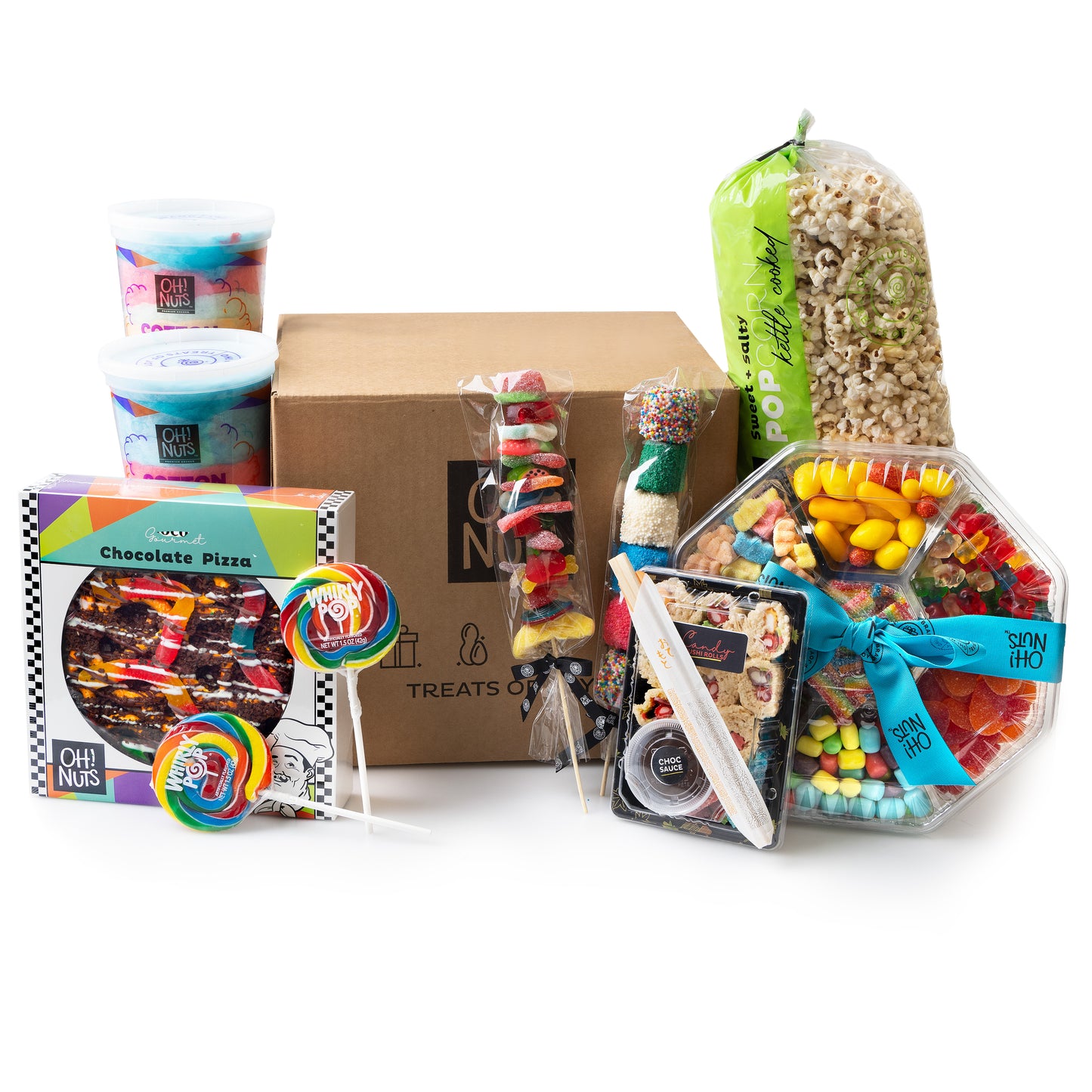 Camp Champ Ultimate Snack Box Kids Gift Basket