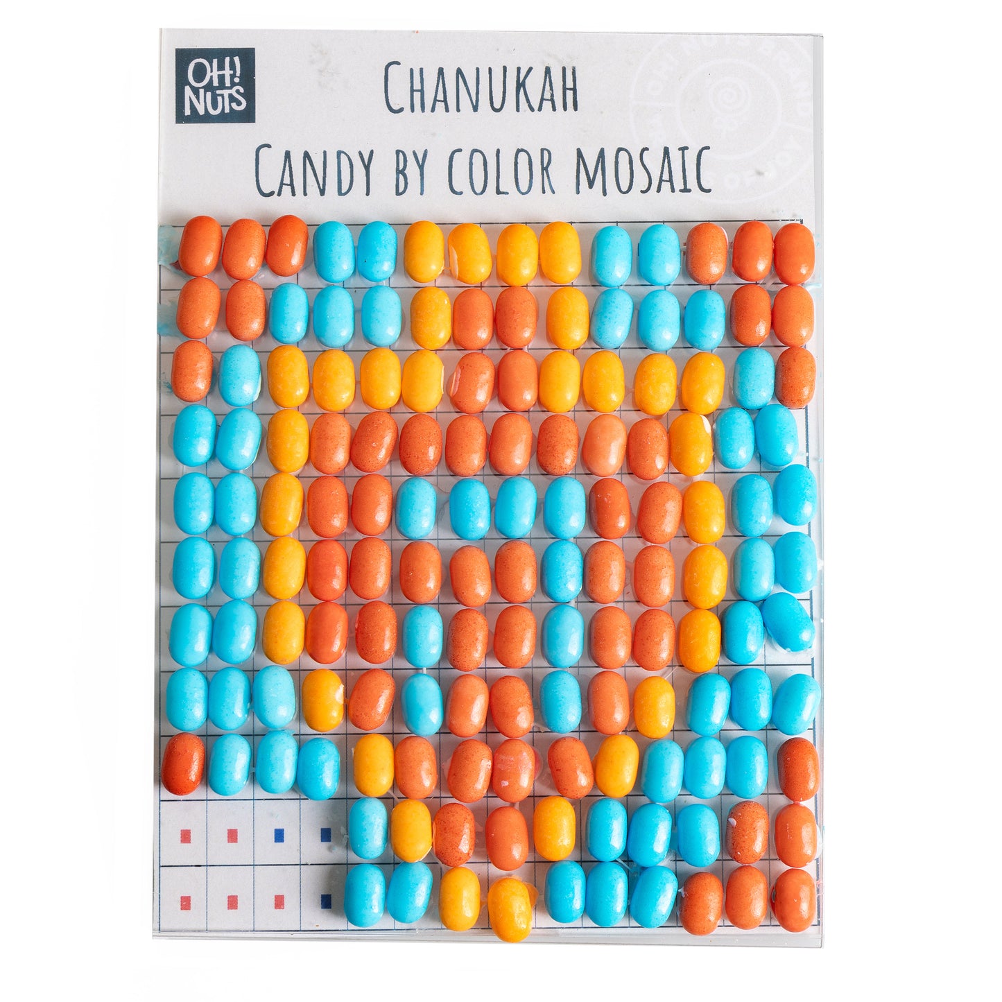 Hanukkah Candy Mosaic