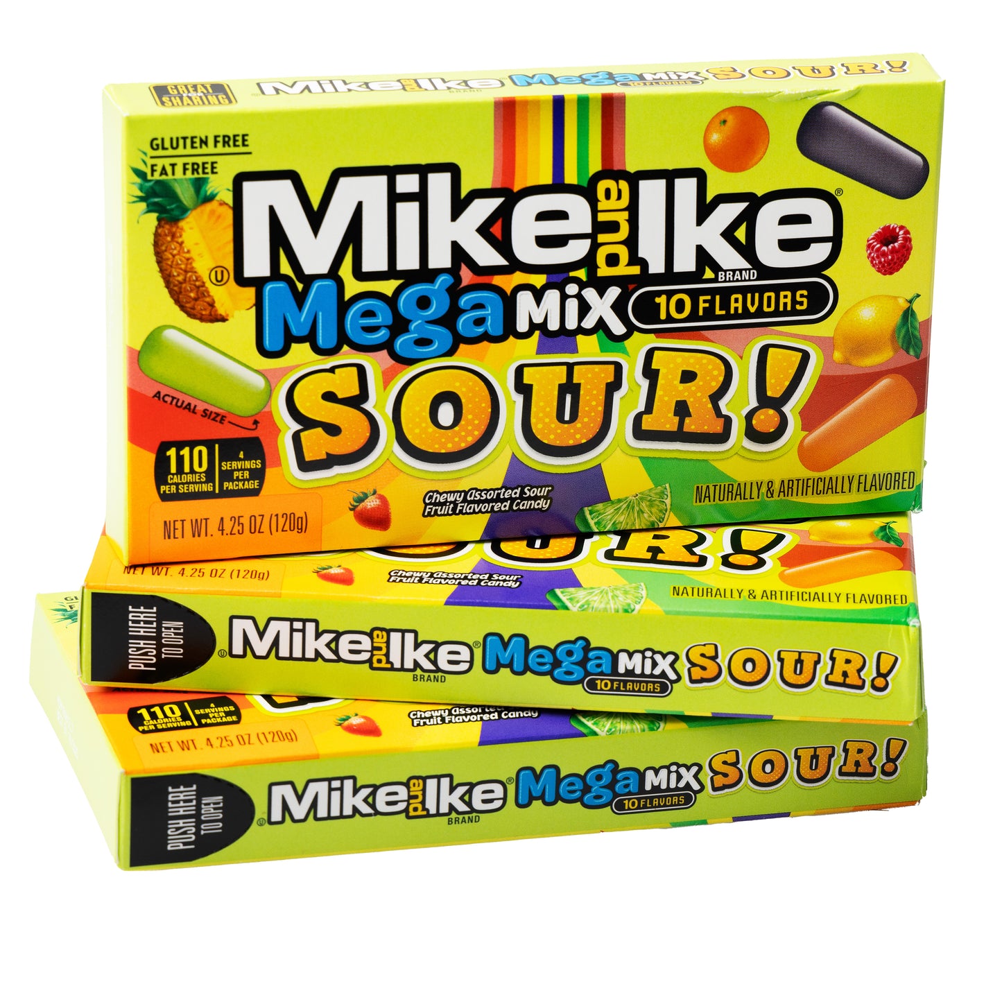 Mike & Ike Sour Candy Theater Box