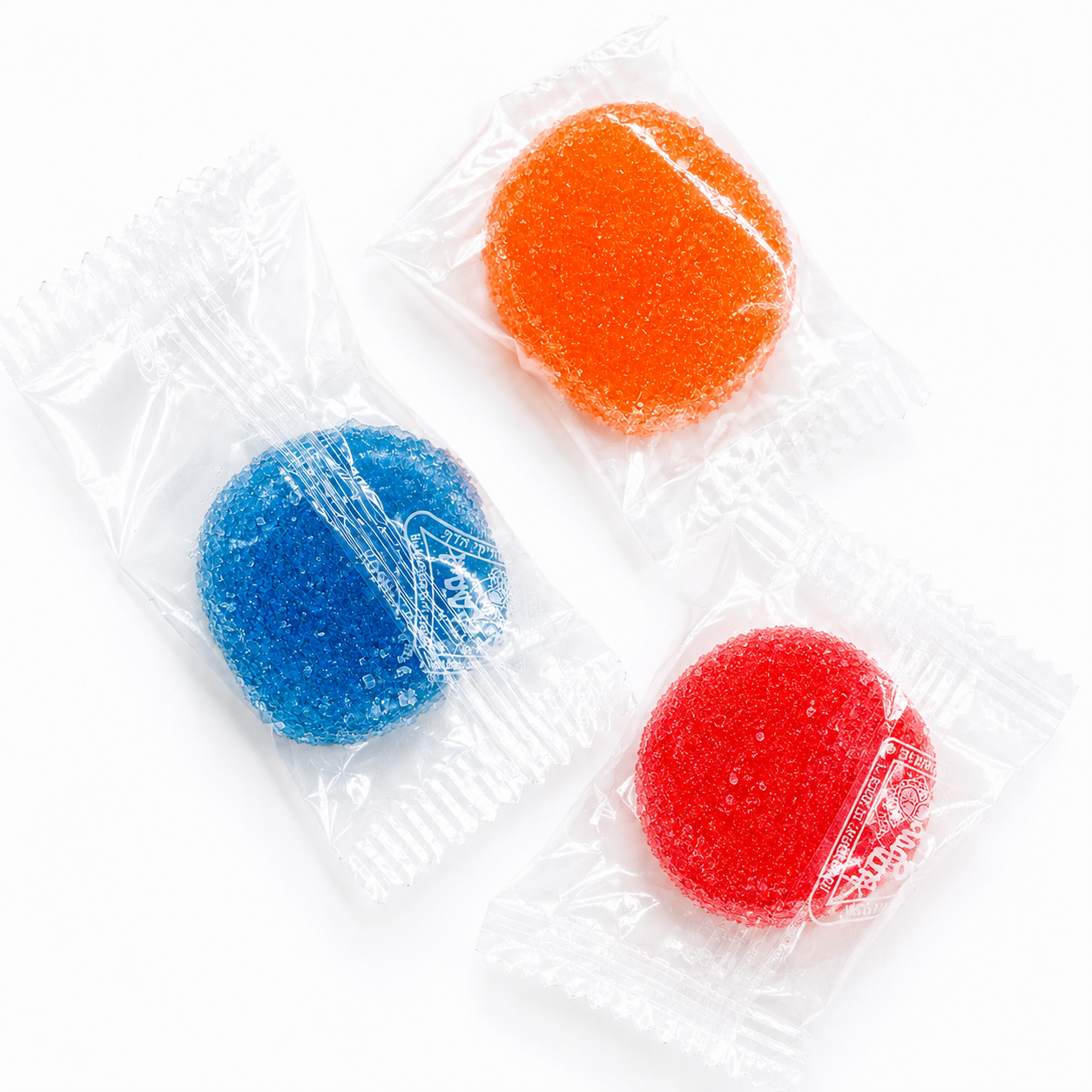 Oh! Nuts Wrapped Sunsation Fruit Jellies - Cherry
