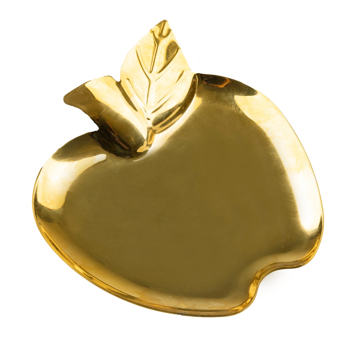 Rosh Hashanah Golden Apple Dish Tray