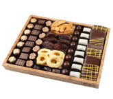 Rosh Hashanah Gourmet Signature Cork Chocolate Tray - Large 14"