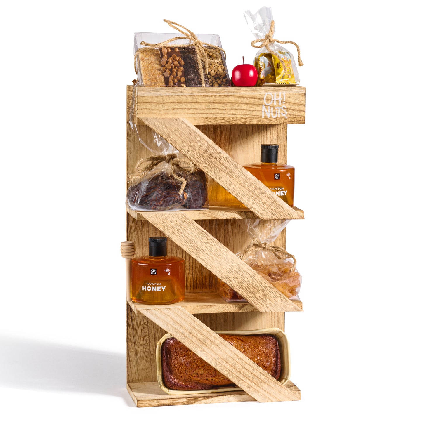 Rosh Hashana Wooden Whisperer Gift Stand