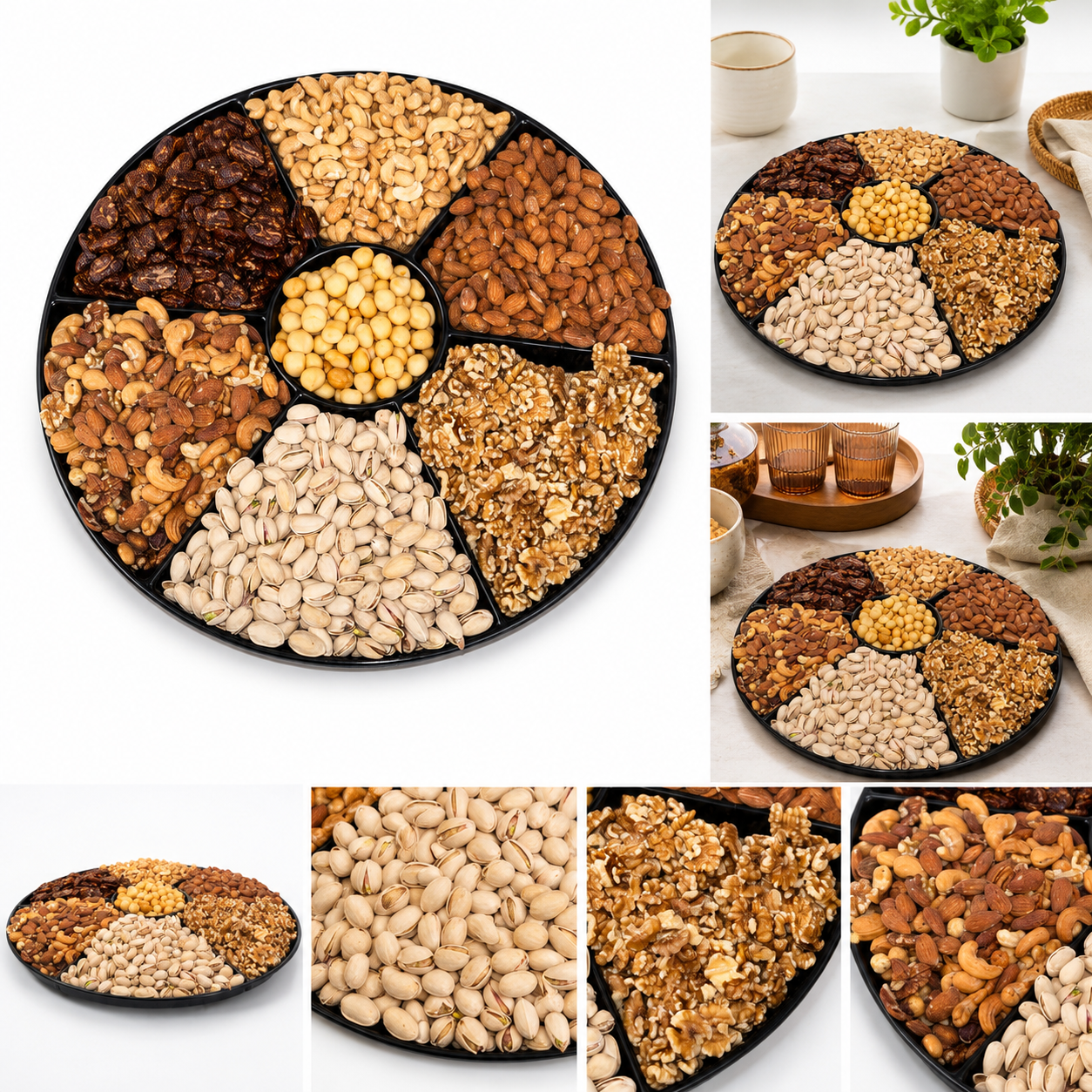 Mega Nuts Gift Tray - 6 Varieties