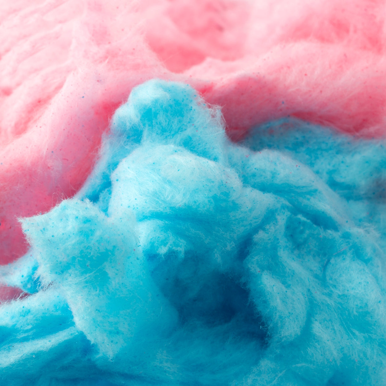 Pink & Blue Cotton Candy - Cherry & Raspberry