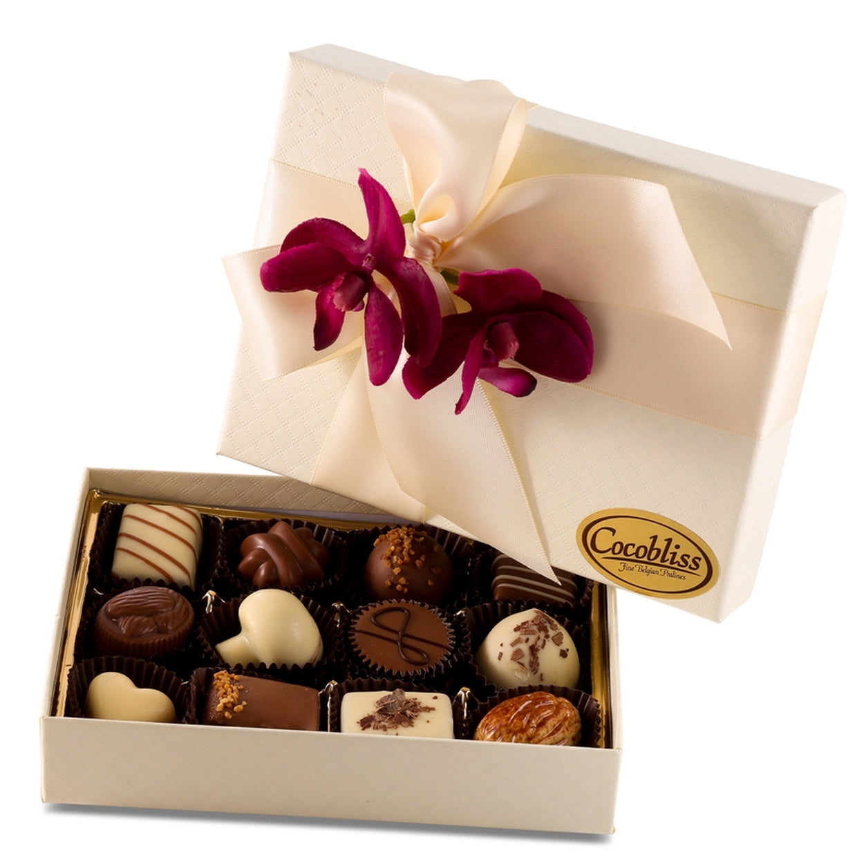 Premium Belgium Truffles Box - 12 PC Box