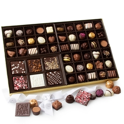 Oh! Nuts Gourmet Non-Dairy Chocolate Truffle Gift Box - 57CT