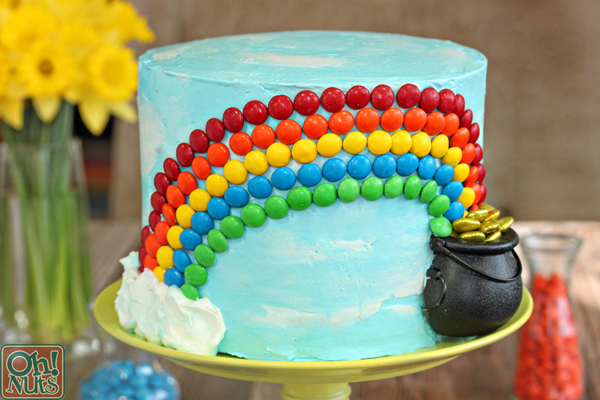 Rainbow Cake🌈 #cake #shorts - YouTube