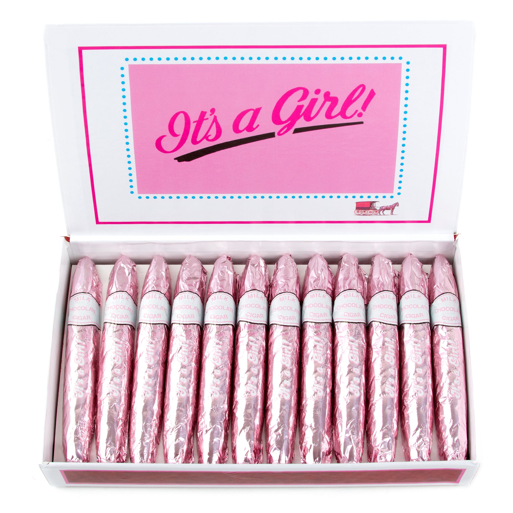 Baby Milk Chocolate Cigar Box