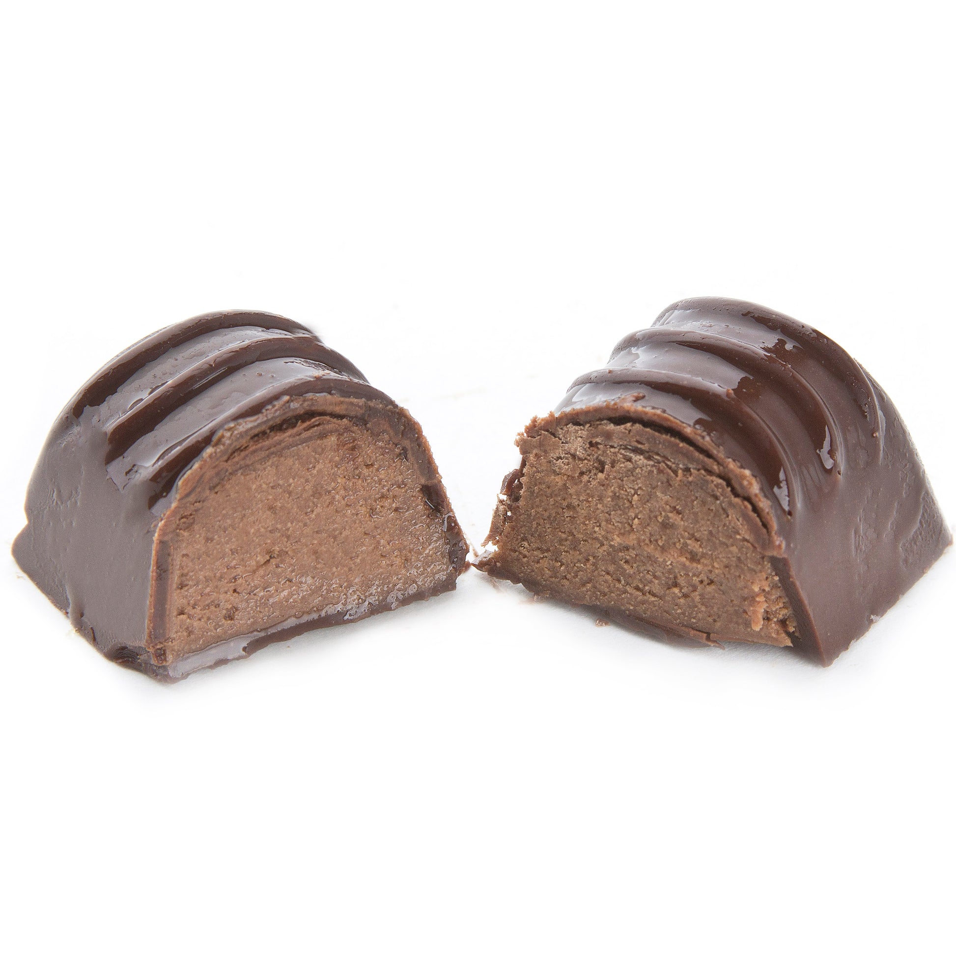 Non-Dairy Peanut Butter Chocolate Logs