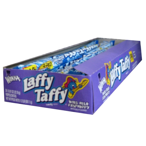 Wild Blue Raspberry Laffy Taffy Rope - 24CT Box – Oh! Nuts